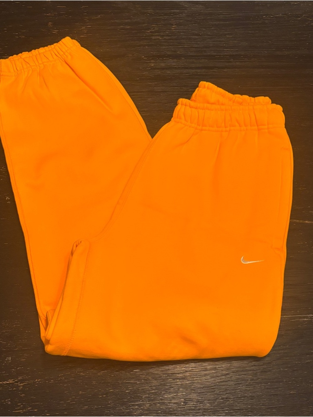 Nike Orange Dri-FIT Jogger Sweatpants